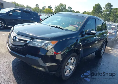 2008 Acura Mdx z USA, uszkodzony, nr VIN 2HNYD28208H515705